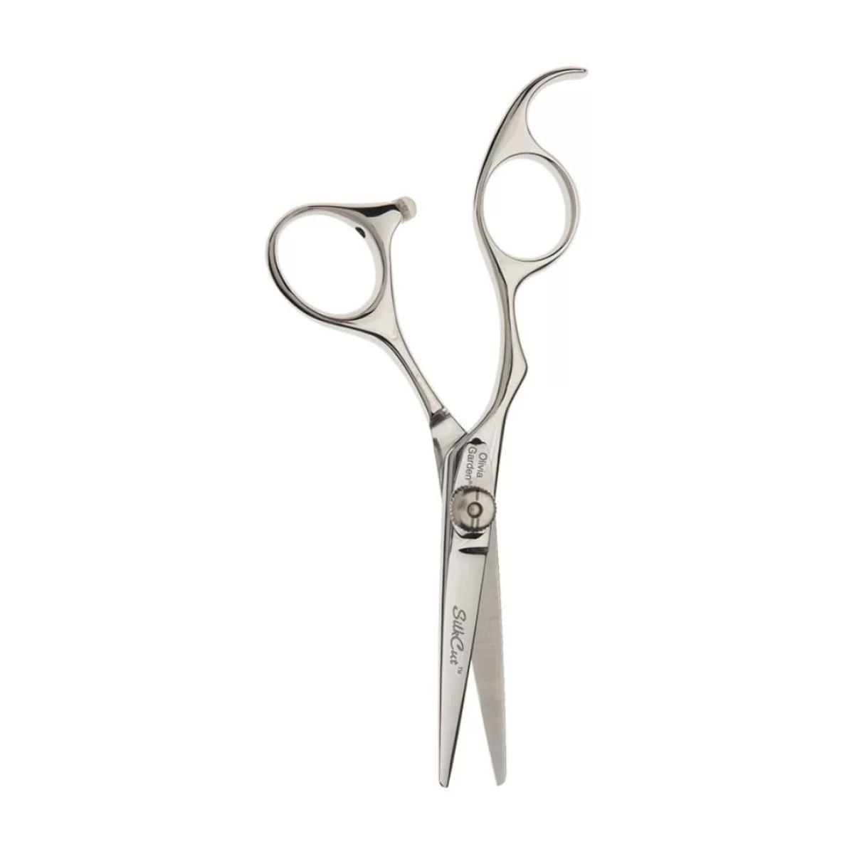 Перукарські ножиці для стрижки Olivia Garden SilkCut Classic 5.00 з чохлом (SH-SC1PC-CR500-BOX)
